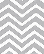 Gray White Chevron Pattern Design Rug