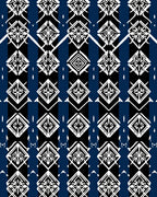 Classic Diamond Stripe Pattern Rug