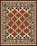 Traditional Geometric Floral Inspired Rug
