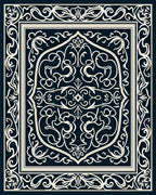 Classic Paisley Floral Cream Ivory Rug