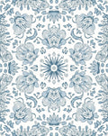 Intricate Floral Mandala Pattern Rug