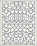 Intricate Geometric Pattern Rug