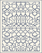 Intricate Geometric Pattern Rug