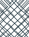 Diagonal Line Intersecting Pattern Rug