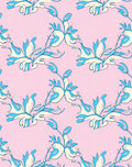 Elegant Floral Swirl Design Rug