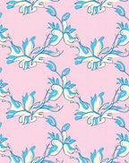 Elegant Floral Swirl Design Rug