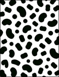 Black Spot Pattern Design Rug