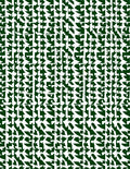 Abstract Green And White Geometric Pattern Rug
