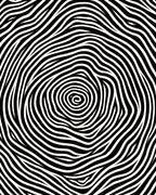 Optical Illusion Swirl Pattern Rug