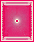 Radiant Sun Geometric Border Rug