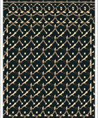 Classic Interlocking Diamond Geo Pattern Rug
