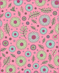 Retro Floral Pattern Decorative Rug