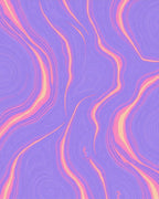 Pastel Swirl Lines Abstract Pattern Rug