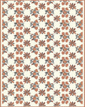 Rustic Floral Pattern Design Rug