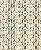Geometric Starburst Pattern Rug