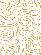 Abstract Swirl Pattern Rug