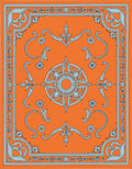 Mandala Floral Baroque Pattern Rug