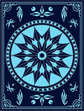 Starburst Mandala Geometric Pattern Rug