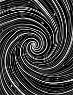 Cosmic Swirl Starry Night Rug