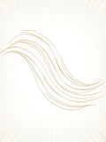 Minimalist Wavy Streaks Rug