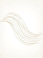 Minimalist Wavy Streaks Rug