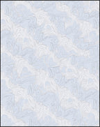 Abstract Contour Organic Terrain Design Rug