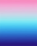 Pink Blue Watercolor Stripe Rug
