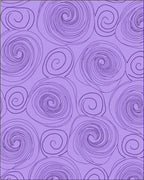 Purple Swirl Pattern Design Rug