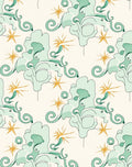 Ethereal Swirls Starbursts Design Rug