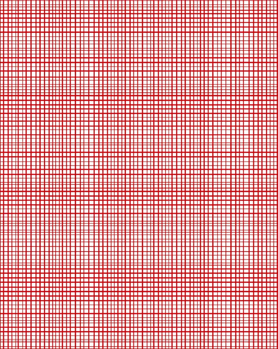 Bold Red Plaid Grid Pattern Rug