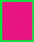 Vibrant Pink Hexagonal Geometric Pattern Rug