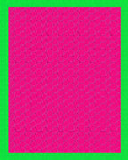 Vibrant Pink Hexagonal Geometric Pattern Rug