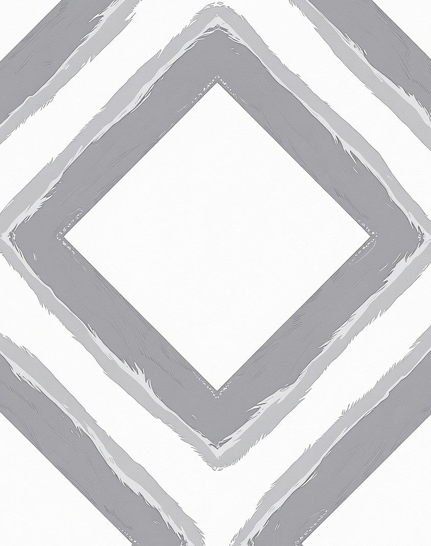 Abstract Diamond Pattern Rug