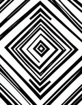 Monochromatic Geometric Tunnels Rug