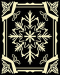 Ornate Floral Mandala Pattern Rug