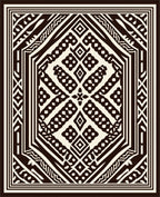 Geometric Tribal Patterned Rug