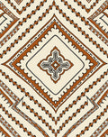 Rustic Diamond Geometric Pattern Rug