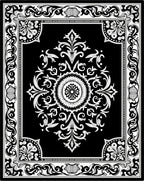 Classic Mandala Floral Design Rug