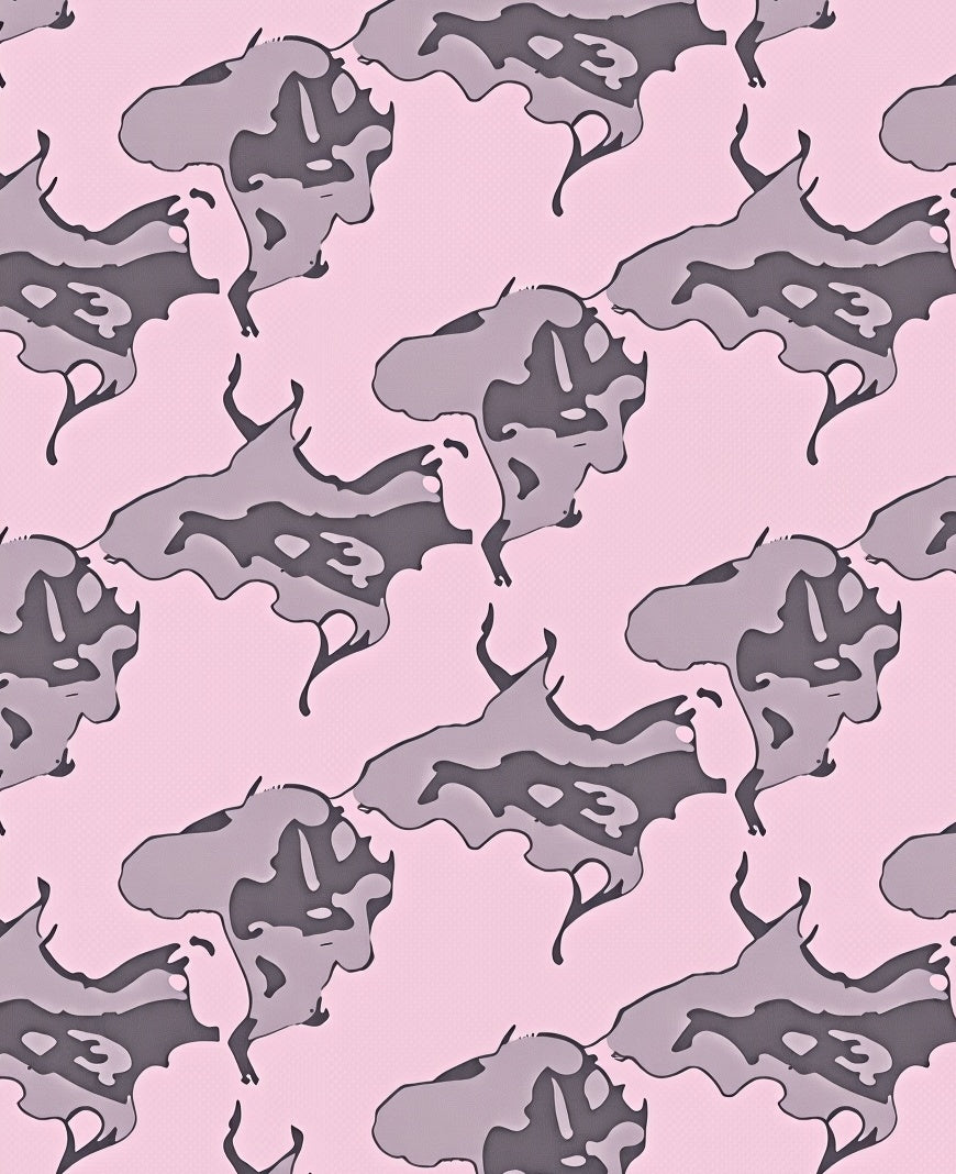 Abstract Butterfly Wing Pattern Rug