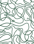 Organic Flowing Line Pattern Rug