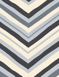 Chevron Stripes In Neutral Palette Rug