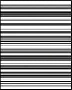 Minimalist Black White Linear Rug