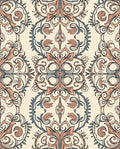Vintage Floral Swirls Pattern Design Rug