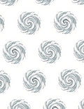 Grey Swirl Abstract Pattern Rug