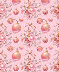Pink Pearl Ornaments Floral Accents Rug