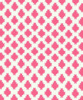 Pink Geometric Cluster Pattern Design Rug