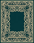 Ornate Intertwined Pattern Beige Rug
