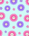 Cute Flower Pattern Rug
