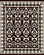 Intricate Geometric Pattern Rug
