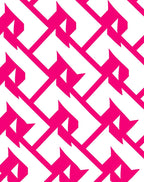 Geometric Houndstooth Pattern Rug